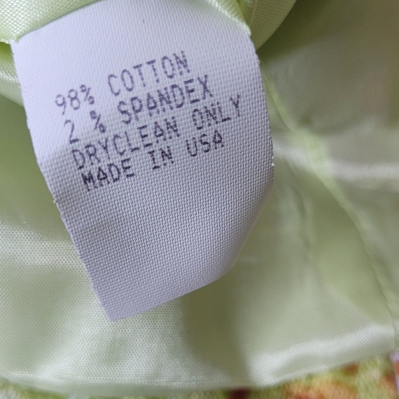 Vintage Pastel Floral Blazer Size 12 NWT Forwear New York - Picture 9 of 10